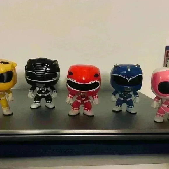 Set of 5 Mighty Morphin’ Power Rangers Funko Pops - Picture 5 of 7